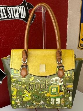 Brera Art Fever Italy Graphic Shoulder Bag NWT
